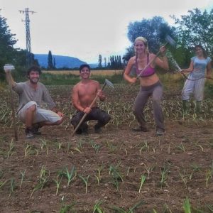 Ecoaldea en España Aterra Bizimodu, ubicada en Artieda, Navarra.