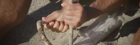 haciendo fuego